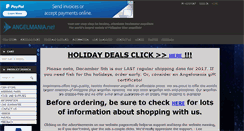 Desktop Screenshot of angelmania.net